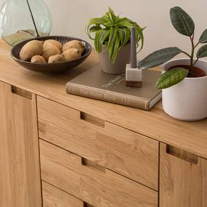 Houten dressoir FINSBY massief eikenhout - Eik