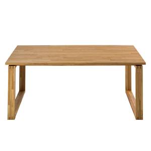 Eettafel X massief eikenhout