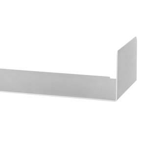 Metallboden 2er Dressbox Weiß - Metall - 40 x 12 x 20 cm