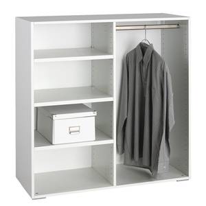 Fach-Einteilung Dressbox Weiß - Holzwerkstoff - 98 x 99 x 40 cm