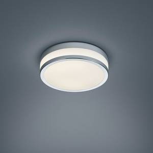 LED-badkamerlamp Zelo I Glas/chroom - 1 lichtbron - Diameter: 22 cm