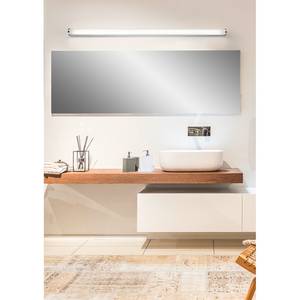 LED-badkamerlamp Ponto Plexiglas/chroom - 1 lichtbron - Breedte: 90 cm