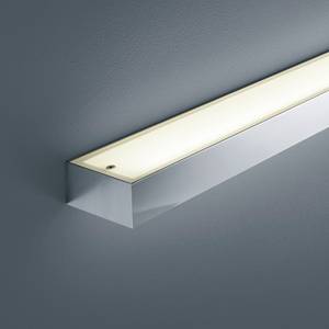 Éclairage pour miroir Theia Plexiglas / Chrome - 1 ampoule - Largeur : 90 cm