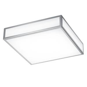 LED-badkamerlamp Zelo II Glas/chroom - 1 lichtbron - Breedte: 30 cm