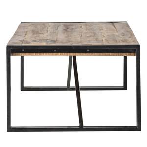 Table basse Iron Manguier massif / Fer - Manguier / Noir