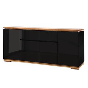 Dressoir Lixeira II Hoogglans zwart