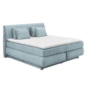 Boxspring Cervantes Blauw grijs - H2 zacht