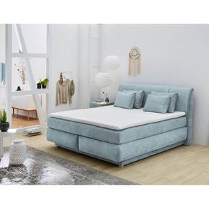 Boxspring Cervantes Blauw grijs - H2 zacht