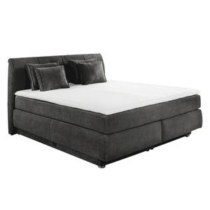 Boxspring Cervantes Zwart - Tweepersoonsmatras H3/H4