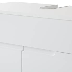 Badezimmerset Larado II (3-teilig) Hochglanz Weiß / Weiß