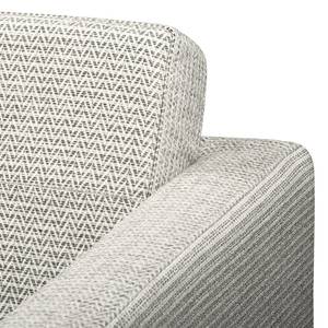 Fauteuil Croom Microfibre - Tissu Fida: Blanc - Sans repose-pieds