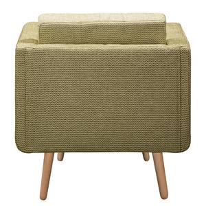 Fauteuil Croom Microfibre - Tissu Fida: Beige vert - Sans repose-pieds