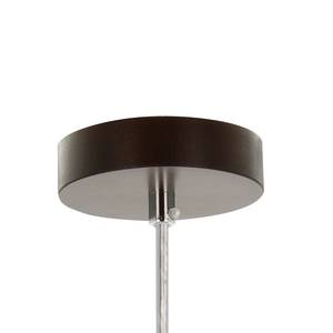 Hanglamp Aura III Glas/massief berkenhout - 1 lichtbron