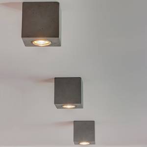 LED-plafondlamp Concretdream II Beton - 1 lichtbron