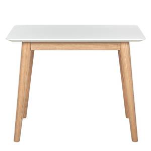 Table LINDHOLM Chêne partiellement massif - 100 x 100 cm