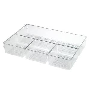 Boîte à cosmétiques Dickson Transparent - Matière plastique - 33 x 6 x 23 cm