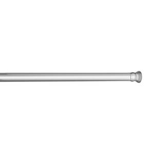 Uittrekbare douchegordijnstang Chingo aluminium/ABS-kunststof - breedte: 110-185 cm - Chrome