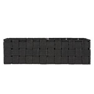 Panier de rangement Adria II Tissu - Noir