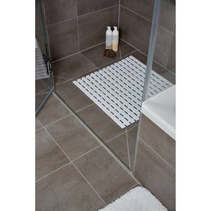 Tapis de douche antidérapant Arinos Résine thermoplastique (TPR) - Blanc