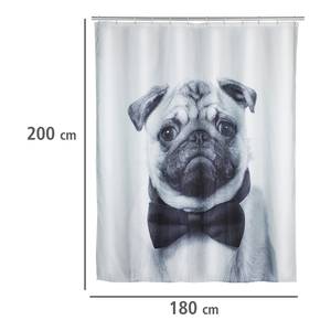 Rideau de douche Pugy Multicolore - Textile - 180 x 200 cm