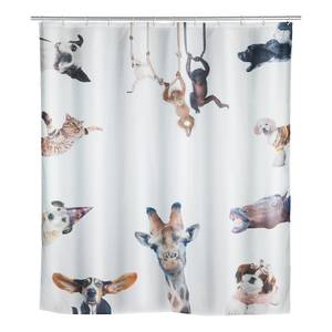 Duschvorhang Friends Multicolor - Textil - 180 x 200 cm