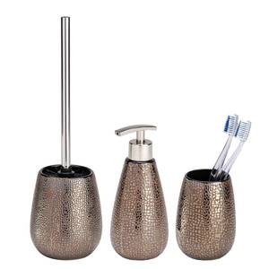 Bad-Accessoire-Set Marrakesh (3-teilig) Braun - Keramik