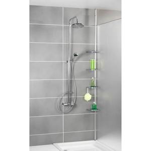 Porte savon d’angle télescopique Easy Aluminium / Polystyrène - Argenté