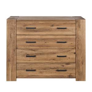 Commode Morton Marron - Bois massif - 120 x 100 x 45 cm