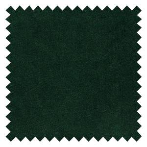 Sedia imbottita Farum Velluto/Acciaio - Nero - Velluto Zala: verde - 1 sedia