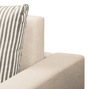 Schlafsofa LATINA Basic Webstoff - Webstoff Sari / Webstoff Habren: Beige / Beige-Grau - Breite: 193 cm