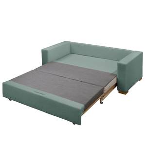 Canapé convertible LATINA Basic Tissu - Tissu Sari / Tissu Habren: Gris menthe / Beige / Gris menthe - Largeur : 173 cm