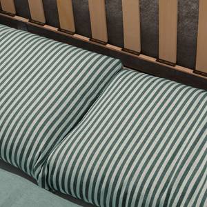 Canapé convertible LATINA Basic Tissu - Tissu Sari / Tissu Habren: Gris menthe / Beige / Gris menthe - Largeur : 173 cm