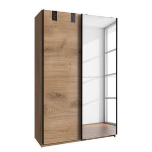 Armoire à portes coulissantes Cardiff Largeur : 135 cm - Avec portes miroir