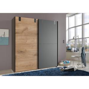 Armoire à portes coulissantes Cardiff Largeur : 180 cm - Sans portes miroir