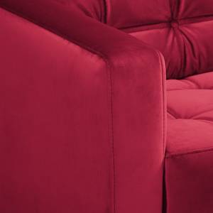 Canapé d’angle Corndale Velours - Rouge