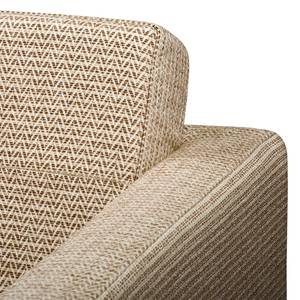 Sessel Croom Webstoff Fida: Sand - Mit Hocker