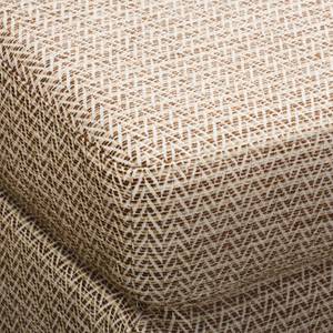 Sessel Croom Webstoff Fida: Sand - Mit Hocker