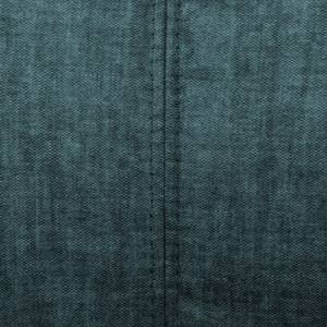 Ecksofa Mazy Microfaser - Jeansblau - Longchair davorstehend rechts