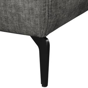 Ecksofa Mazy Microfaser - Fango - Longchair davorstehend links