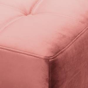 Canapé d’angle Corndale Velours - Rose vieilli
