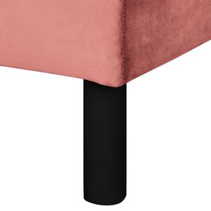 Ecksofa Corndale Samt - Altrosa