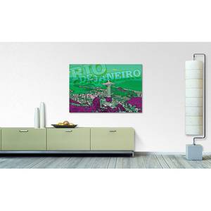 Tableau déco Rio de Janeiro Multicolore