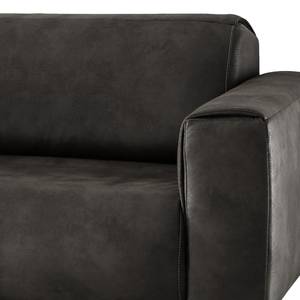 Sofa Churchill (3-Sitzer) Microfaser - Anthrazit