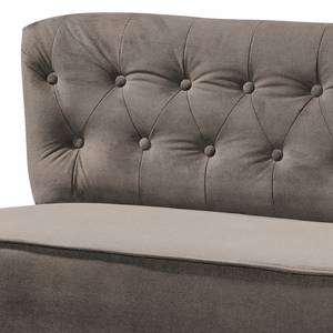 Sofa Lagarto (3-Sitzer) Microfaser - Taupe