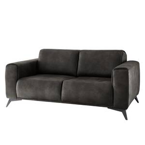 Sofa Churchill (2,5-Sitzer) Microfaser - Dunkelbraun