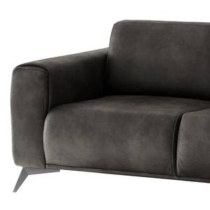 Sofa Churchill (2,5-Sitzer) Microfaser - Dunkelbraun