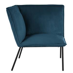 Sofa Dorado (3-Sitzer) Samt - Marineblau