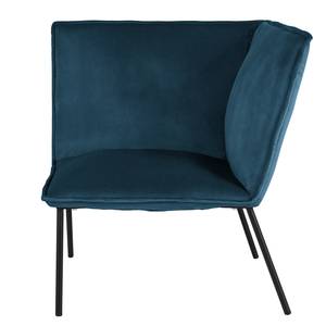 Sofa Dorado (3-Sitzer) Samt - Marineblau