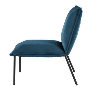 Sofa Dorado (3-Sitzer) Samt - Marineblau