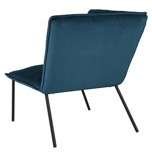 Sofa Dorado (3-Sitzer) Samt - Marineblau